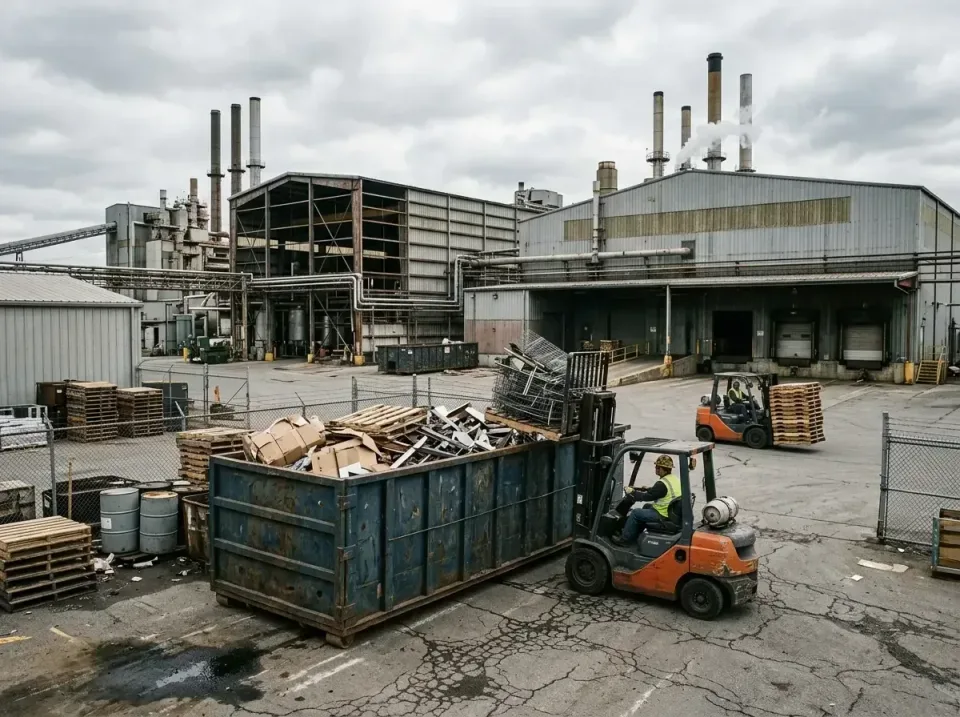 industrial-factory-scrap-conta-003 — frequently asked questions, Cheap Roll-off Dumpster Rentals in Kittanning, PA
